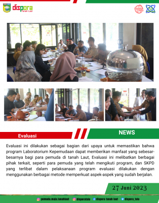Evaluasi Laboratorium Kepemudaan