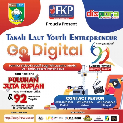 Tanah Laut Youth Entrepreneur GO DIGITAL